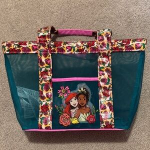 Disney Floral Princess Mesh Tote